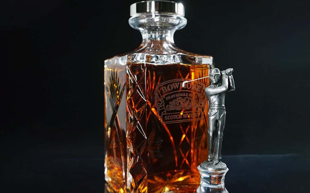 Bowmore Golf Decanter, 1986